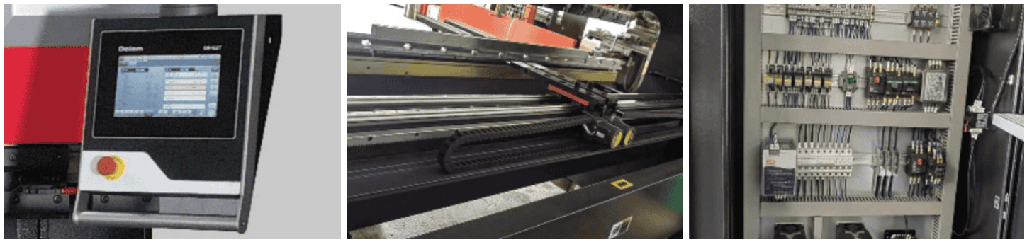 CNC bending machine detail