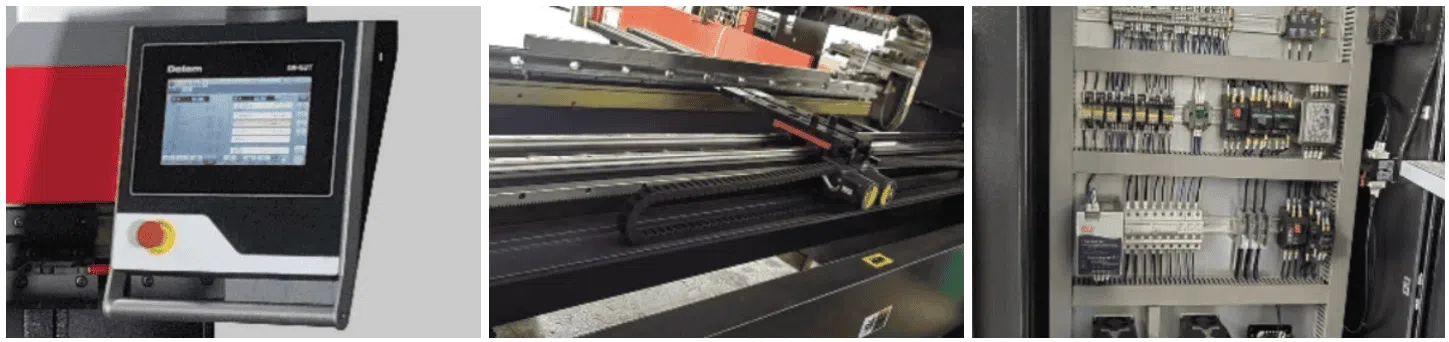 CNC bending machine detail