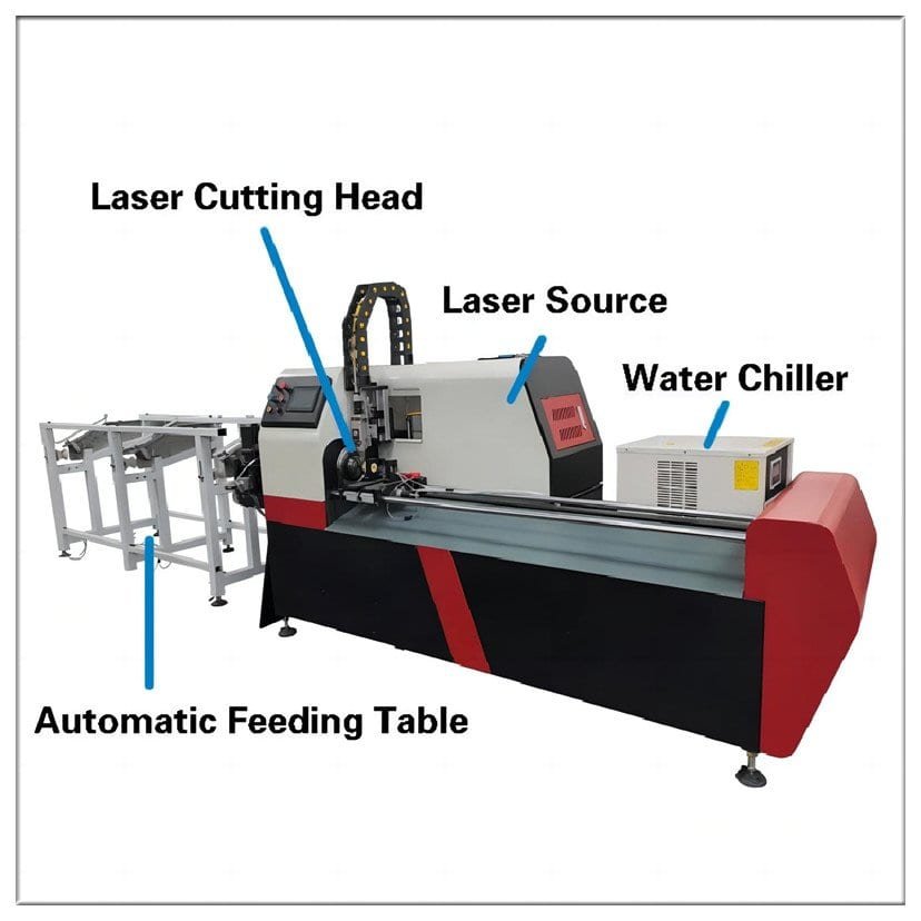 Laser tube cutting machine