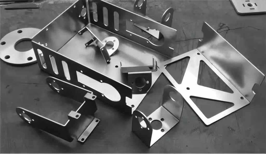 Pure electric metal bending sample
