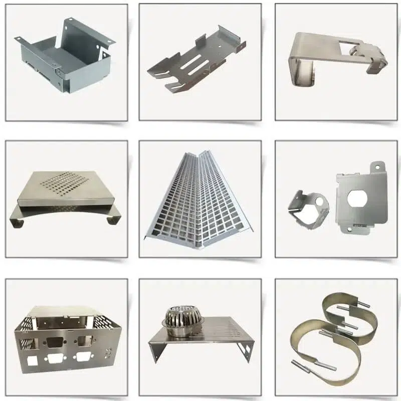 Sheet metal processing samples