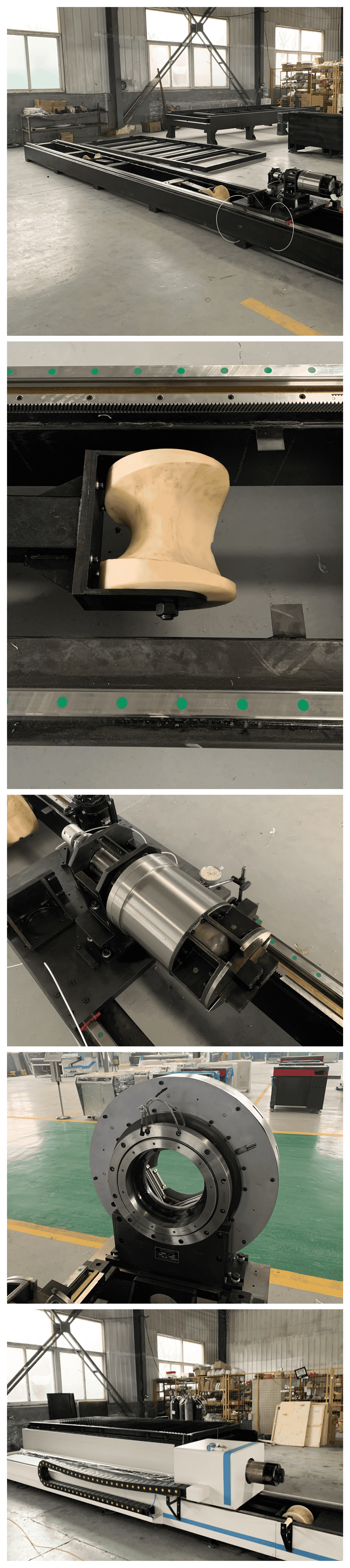 laser tube cutting machine detail