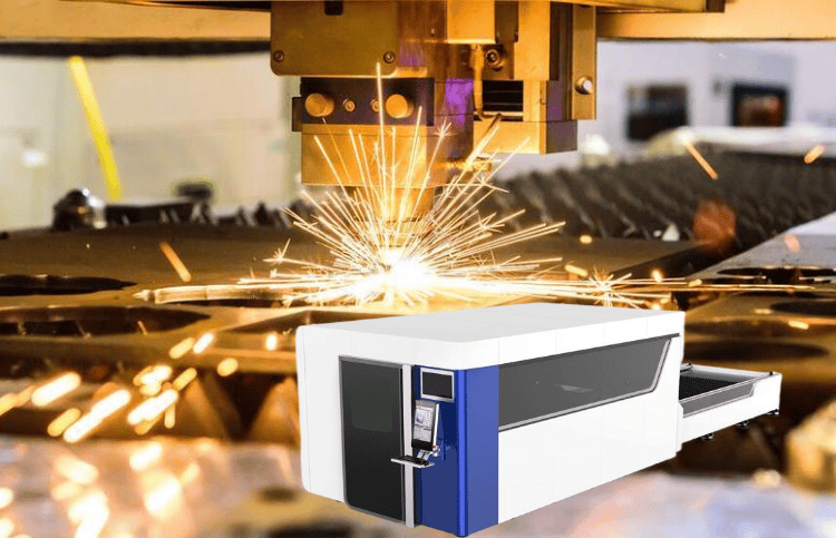 enclosed CNC laser cutting machine