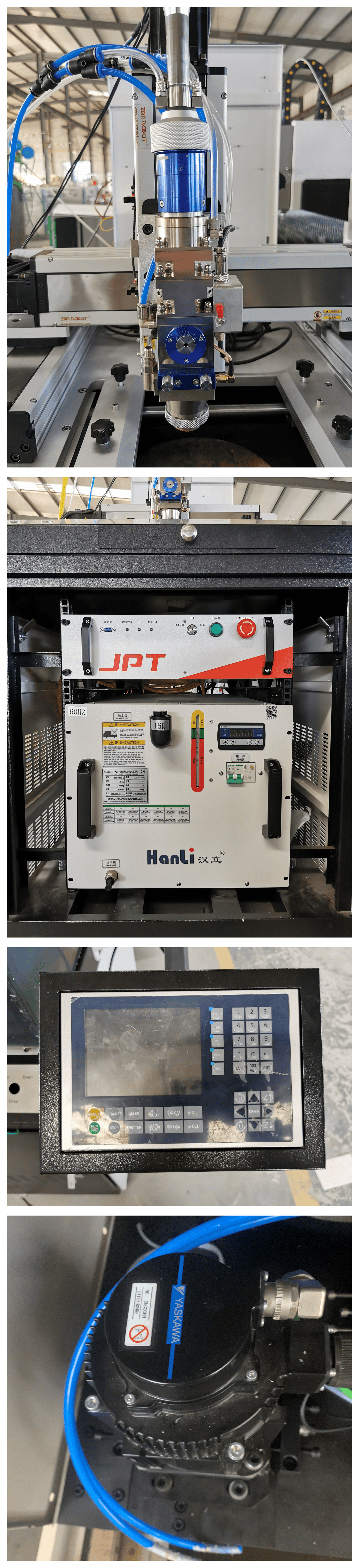 precision laser cutting machine detail