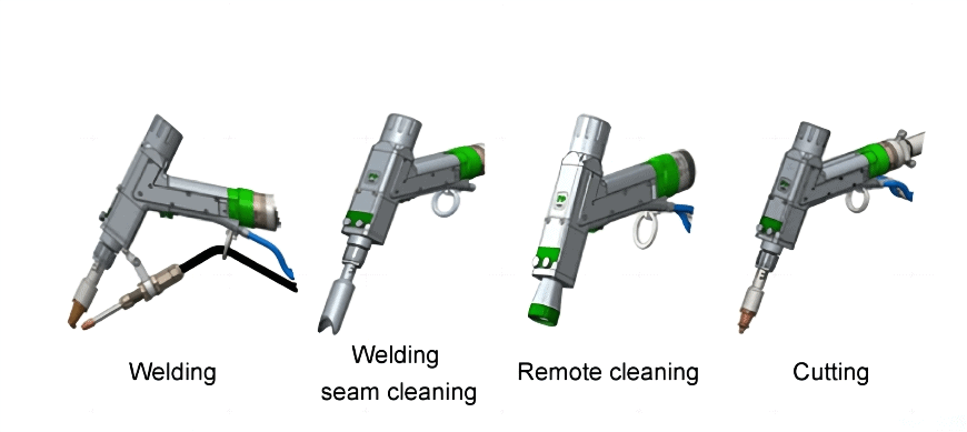 Handheld laser welding head