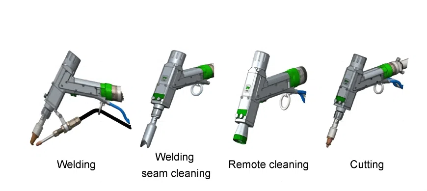Handheld laser welding head