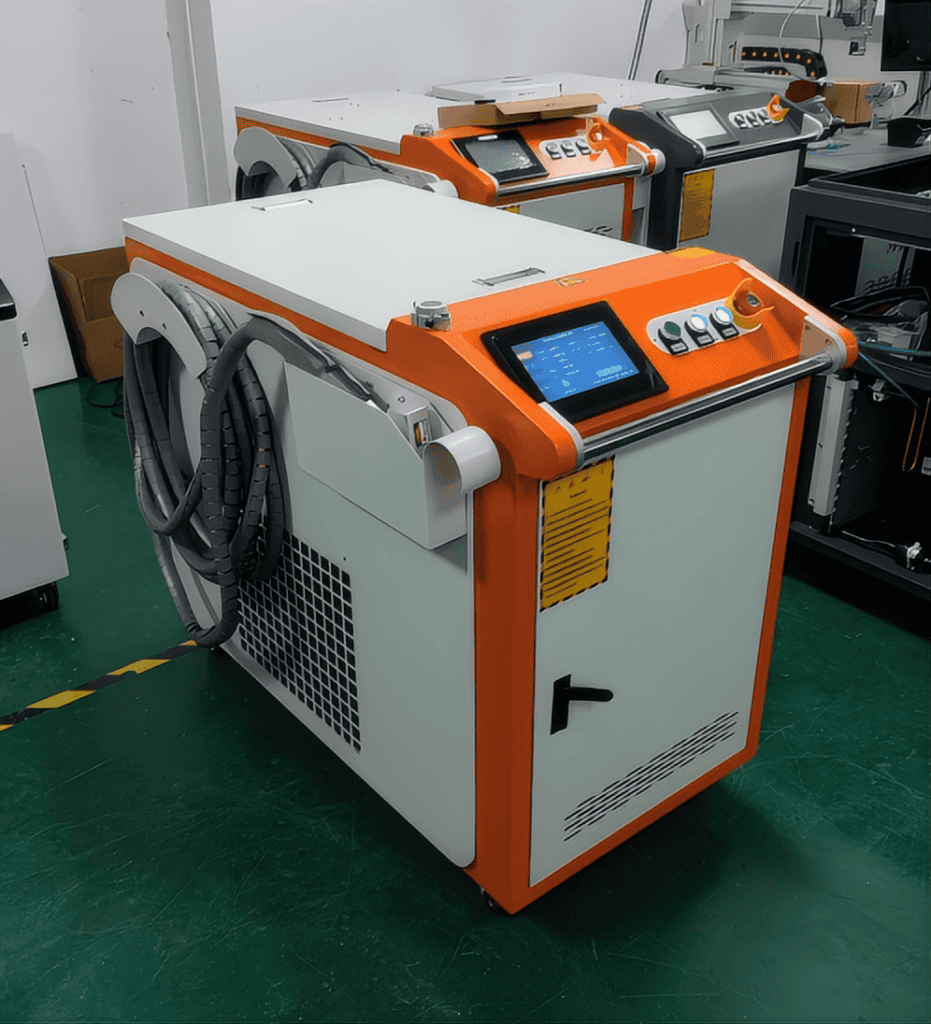 Continuous Handheld Laser Cleaning Machine