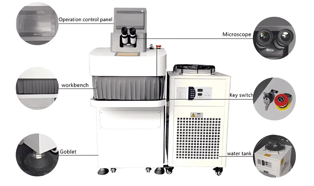 jewellery laser welder details