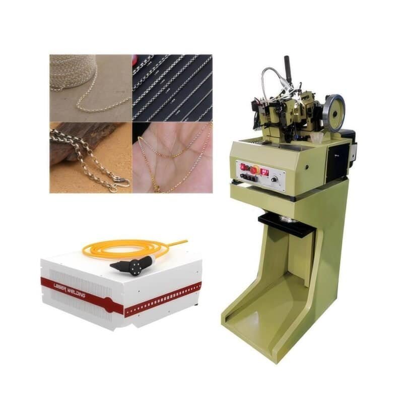 QCWLaser rope chain welding machine