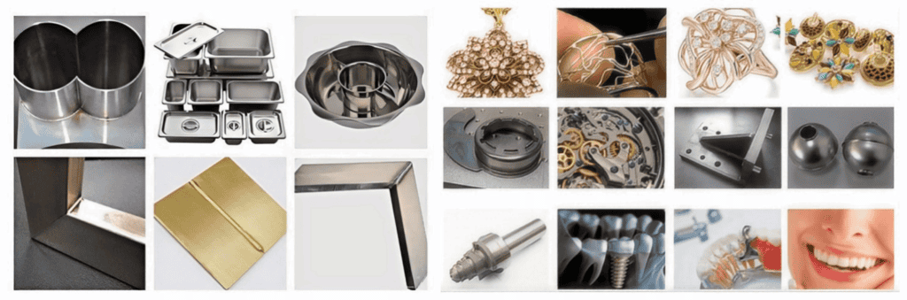 Laser welder samples